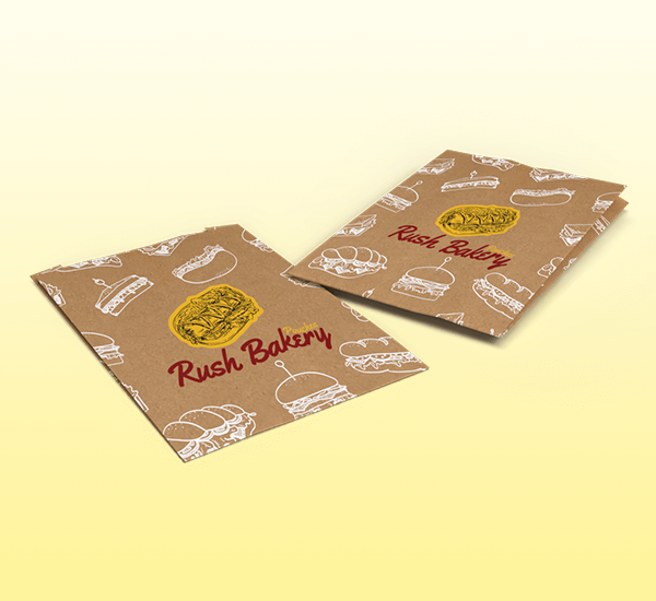 Custom Paper Bakery Pouches — Bakery Packaging RCB