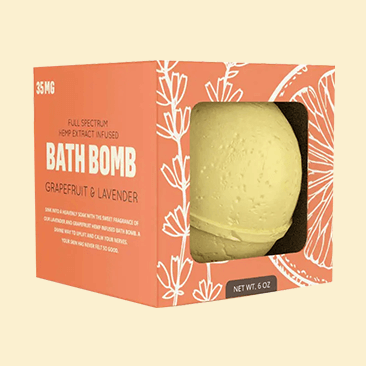 Custom Bath Bomb Box
