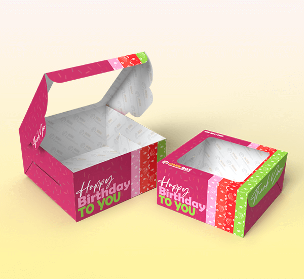 Custom Cake Boxes — Bakery Packaging | RCB