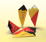 French Fries Cardboard Cone