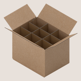 Custom-Made Cardboard Box Cell Divider