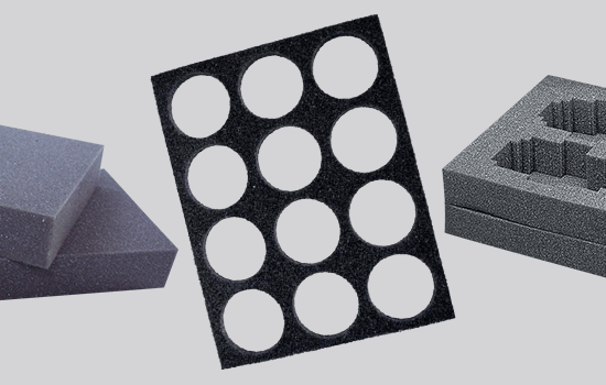 Custom Charcoal Foam Insert For Boxes