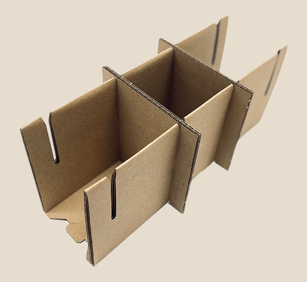 Corrugated Multi-Use Cardboard Partitions Dividers - 5 PACK OF