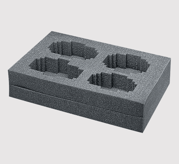 Custom Made Black Charcoal Foam Box Insert