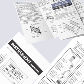 Custom Instruction Sheets