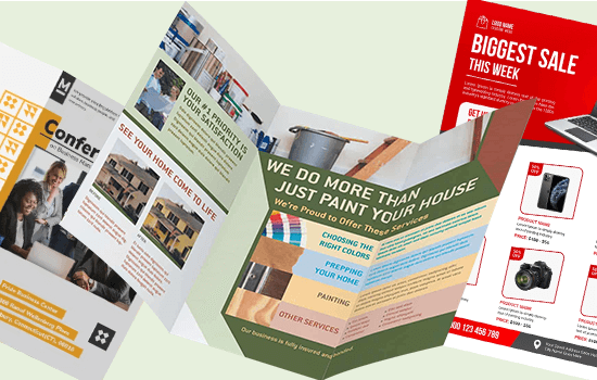 Custom-Printed Leaflets