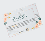 Personalized Thank You Note Cards