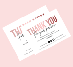 Thank You Cards