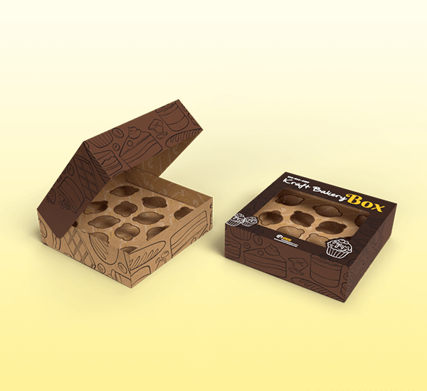Custom Kraft Bakery Boxes — Bakery Packaging | RCB