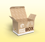 Custom Printed Kraft Food Box