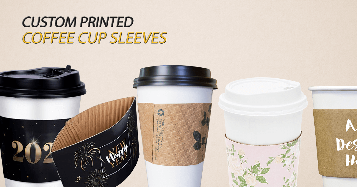 Custom Coffee Sleeves — Coffee Cup Sleeves Printing