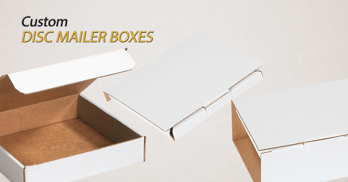 Custom Disc Mailers — Mailing Boxes for CDs & DVDs