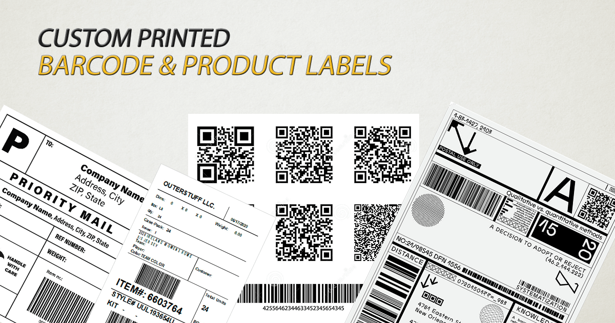 CustomPrinted Shipping Labels RushCustomBoxes