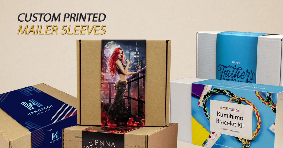Custom Sleeves For Mailer Boxes & Packaging RushCustomBoxes