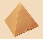 Cardboard Pyramid Packaging Box