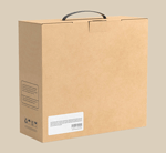 Corrugated Cardboard Suitcase Box with Handle