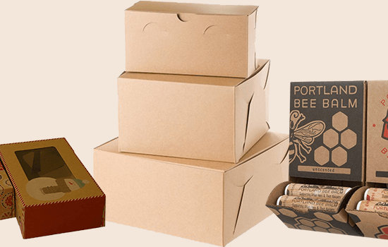 Custom-Printed Kraft Boxes