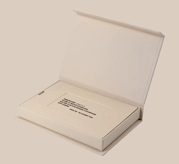 Custom-Printed Hinged-Lid Rigid Box