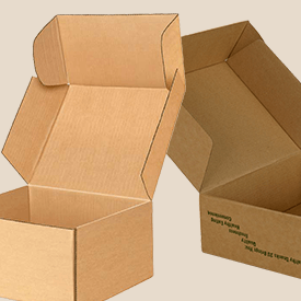 Custom-Made Kraft Mailer Boxes