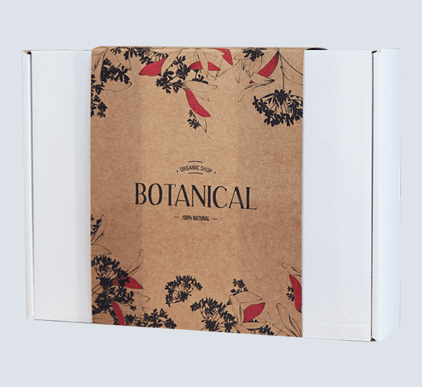 Mailer Box with Printed Sleeve