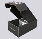 Printed Black Mailer Boxes