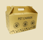 Disposable Pet Carrier Box Printed with Artwork