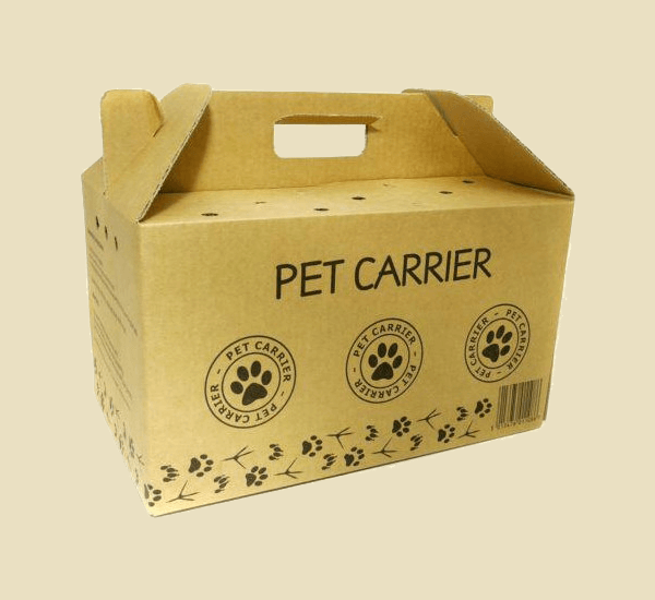 Disposable Pet Carrier Box Printed with Artwork