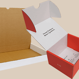 Self-Locking Mailer Boxes