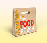 Customized Kraft Paper Food Pouch Bag