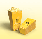 Cardboard Popcorn Boxes and Bags