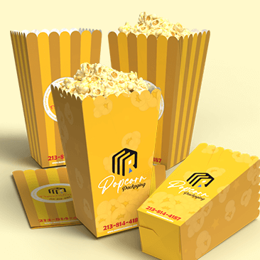 Custom Popcorn Box
