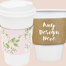 Coffee Cup Packaging Sleeves